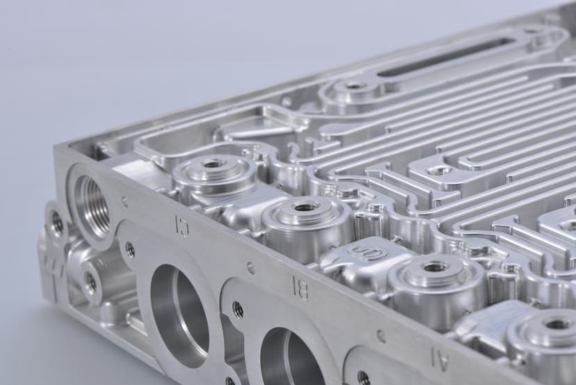 silbernes elektronisches cnc gefrästes gerät